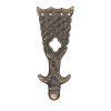 Late Medieval Solid Brass Belt End / Chape