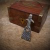 Late Medieval Solid Brass Belt End / Chape