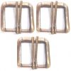Antique Brass Double Needle Belt Buckle