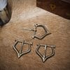 Late Medieval Antique Brass Belt Buckle