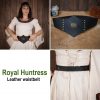 Royal Huntress Leather Waistbelt