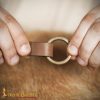 Ring Buckle Antique Brass Loop Belt Functional Accessory Set of 5 Pieces
