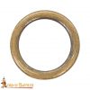 Ring Buckle Antique Brass Loop Belt Functional Accessory Set of 5 Pieces