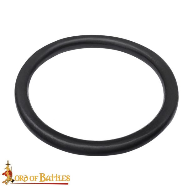 Hand Forged Iron Ring Buckle / Leather Accessory