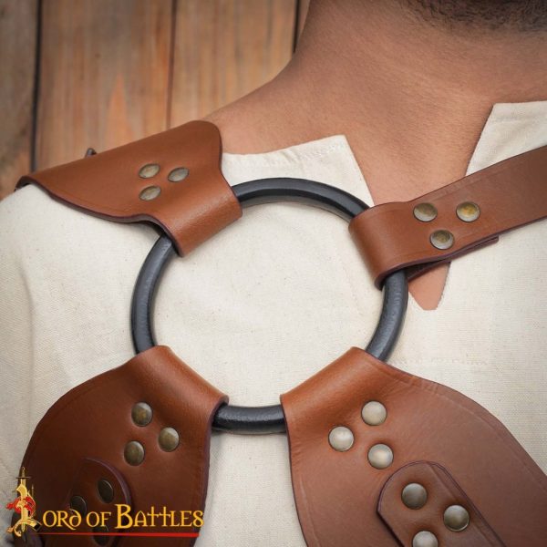 Hand Forged Iron Ring Buckle / Leather Accessory