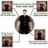 Pirate of the Seven Seas Suede Leather Jacket