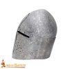 Medieval Knightly Closed Conical Helm 16gauge