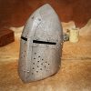 Medieval Knightly Closed Conical Helm 16gauge