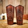 Genuine Leather Large Bracers for the Men of Middle Earth