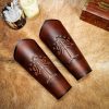 Genuine Leather Large Bracers for the Men of Middle Earth