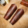 Genuine Leather Large Bracers for the Men of Middle Earth