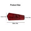Genuine Leather Bracers with Embossed Fantasy Dragon Design
