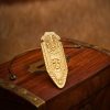 Solid Brass Celtic Belt End / Chape Leather Accessory