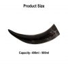 The Nordic Drakar Handcrafted Genuine Drinking Horn