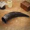 The Nordic Drakar Handcrafted Genuine Drinking Horn