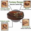 Handcrafted Fantasy Genuine Leather Belt