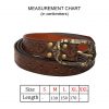 Handcrafted Fantasy Genuine Leather Belt