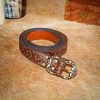 Handcrafted Fantasy Genuine Leather Belt