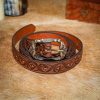 Handcrafted Fantasy Genuine Leather Belt