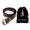 Handcrafted Genuine Leather Belt with Embossed Design