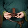 Genuine Leather Holder with Embossed Celtic Knotwork