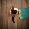 Genuine Leather Holder with Embossed Celtic Knotwork