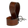 Genuine Leather Holder with Embossed Celtic Knotwork