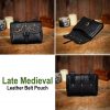 Late Medieval Leather Belt Pouch