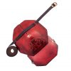 Leather Pauldrons With Mercia Kingdom Embossing Design
