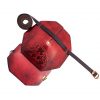 Leather Pauldrons With Mercia Kingdom Embossing Design