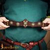 Fantasy Princely Genuine Leather Tiara