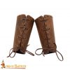 The Woodsman Leather Bracers for LARP Cosplay and Reenactments