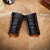 Mighty Mjolnir Genuine Leather Bracers