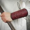 Mighty Mjolnir Genuine Leather Bracers