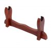 Single Tier Handcrafted Genuine Hardwood Sword and Axe Stand
