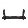 Single Tier Handcrafted Genuine Hardwood Sword and Axe Stand