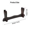 Single Tier Handcrafted Genuine Hardwood Sword and Axe Stand