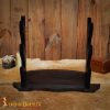 Triple Tier Handcrafted Genuine Hardwood Axe / Sword Stand