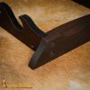 Triple Tier Handcrafted Genuine Hardwood Axe / Sword Stand