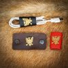 Cable Wrapping Genuine Leather Sheaths