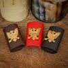 Cable Wrapping Genuine Leather Sheaths
