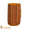 Handcrafted Can Holder with Heraldic Eagle Decoration