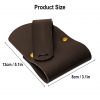 Handcrafted Genuine Leather Frog for Wooden Swords