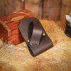 Handcrafted Genuine Leather Frog for Wooden Swords