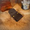 Handcrafted Genuine Leather Frog for Wooden Swords