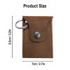 Coin pouch keychain Handcrafted Genuine Leather