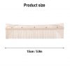 Genuine Bone Comb with Tough Leather Sheath