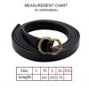 Thin Medieval Belt with Solid Brass Buckle