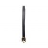 Thin Medieval Belt with Solid Brass Buckle