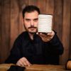 White Leather Spool Cord Roll 100 meters